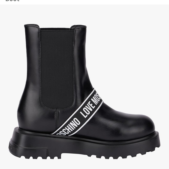 Love Moschino Shoes - Love Moschino Women's Black All Weather Boots US 9 EU 39